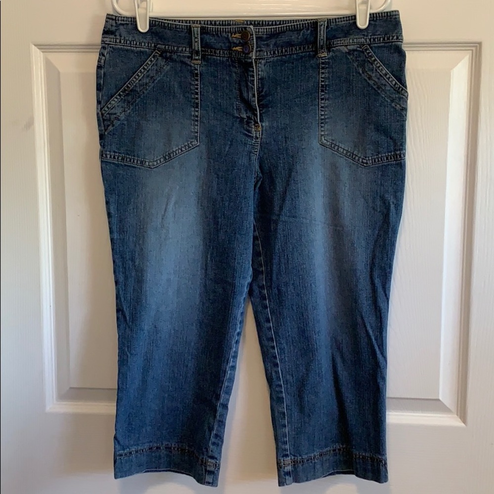Ann Taylor Loft , Denim Capris